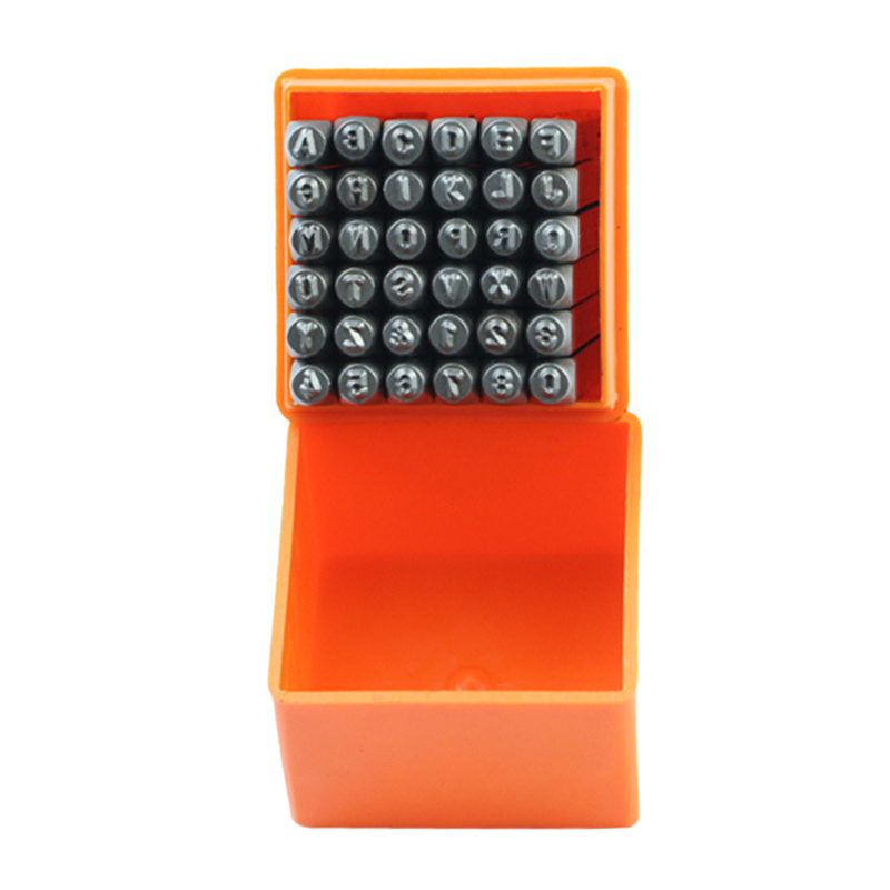 Leather Stamp Set - 36 Chiếc Đấm Thép Không Gỉ