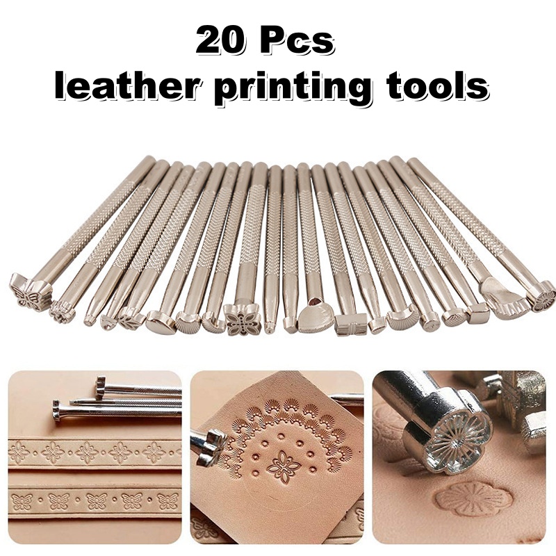 20Pcs Leather Stamping Tools L - đánh giá và giá Leather Stamp Set
