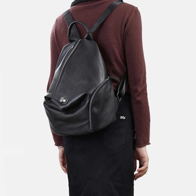 Zency Women's Genuine Leather  - đánh giá và giá Leather Work Backpack
