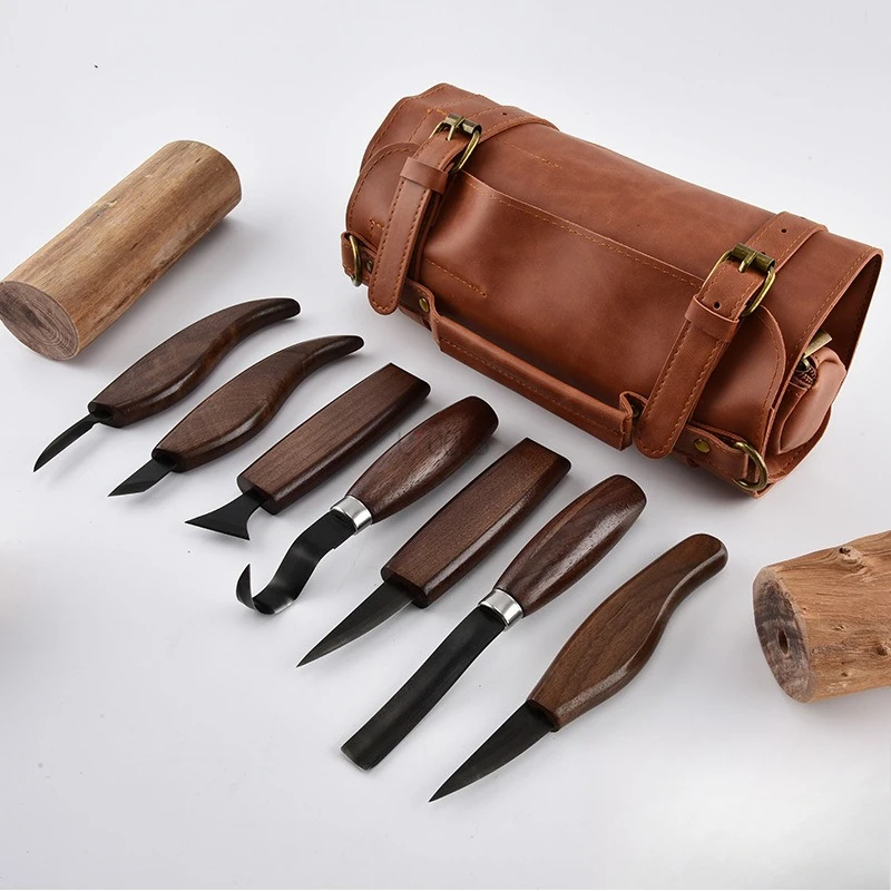 Wood Carving Kit Deluxe Handma - đánh giá và giá Beginner Leatherwork Kit