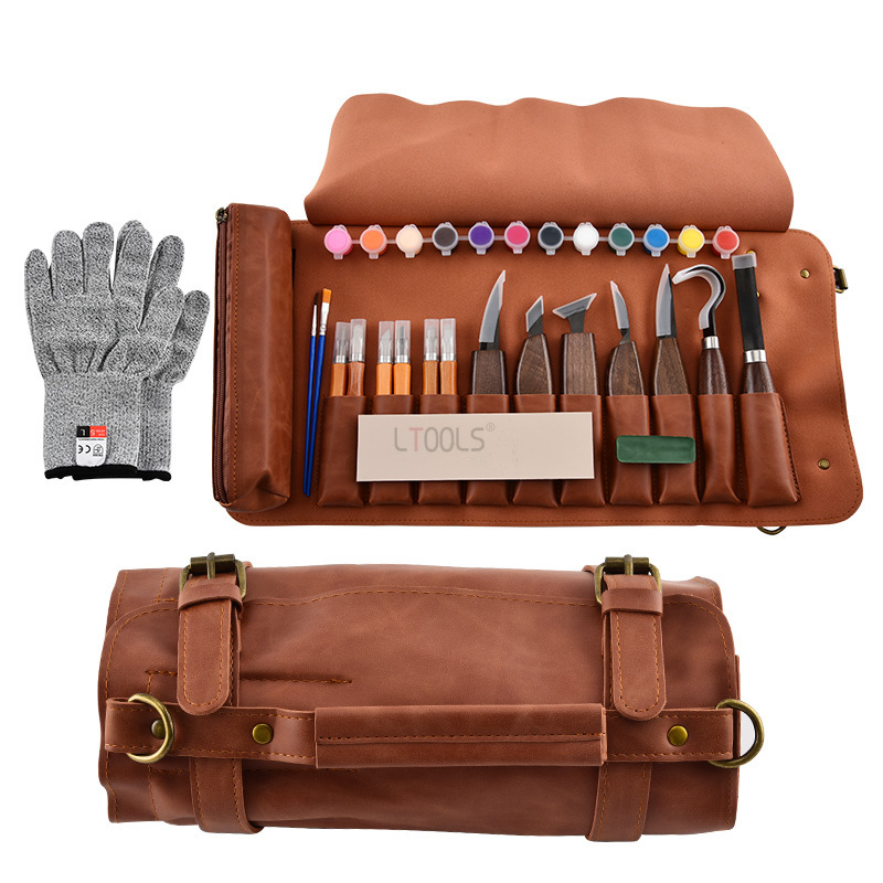 Wood Carving Kit Deluxe Handma - đánh giá và giá Beginner Leatherwork Kit