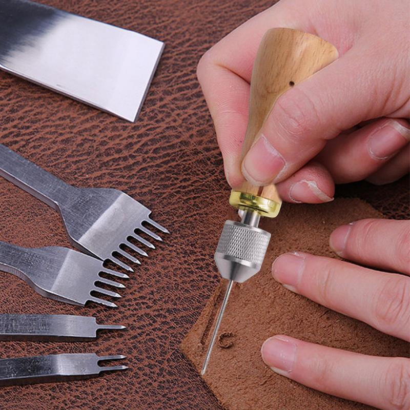 Leather Working Tool Kit Uphol - đánh giá và giá Beginner Leatherwork Kit