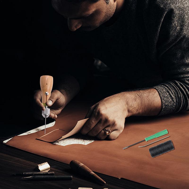 Leather Working Tool Kit Uphol - đánh giá và giá Beginner Leatherwork Kit