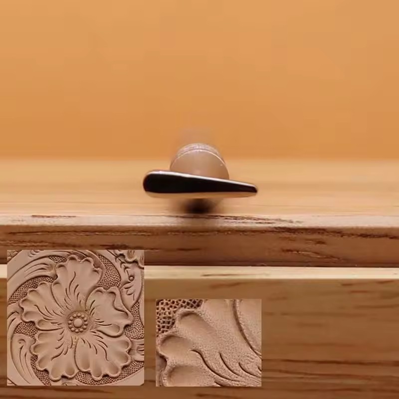 Thumbprint Arabesque Stamp Set - đánh giá và giá Leather Stamp Set
