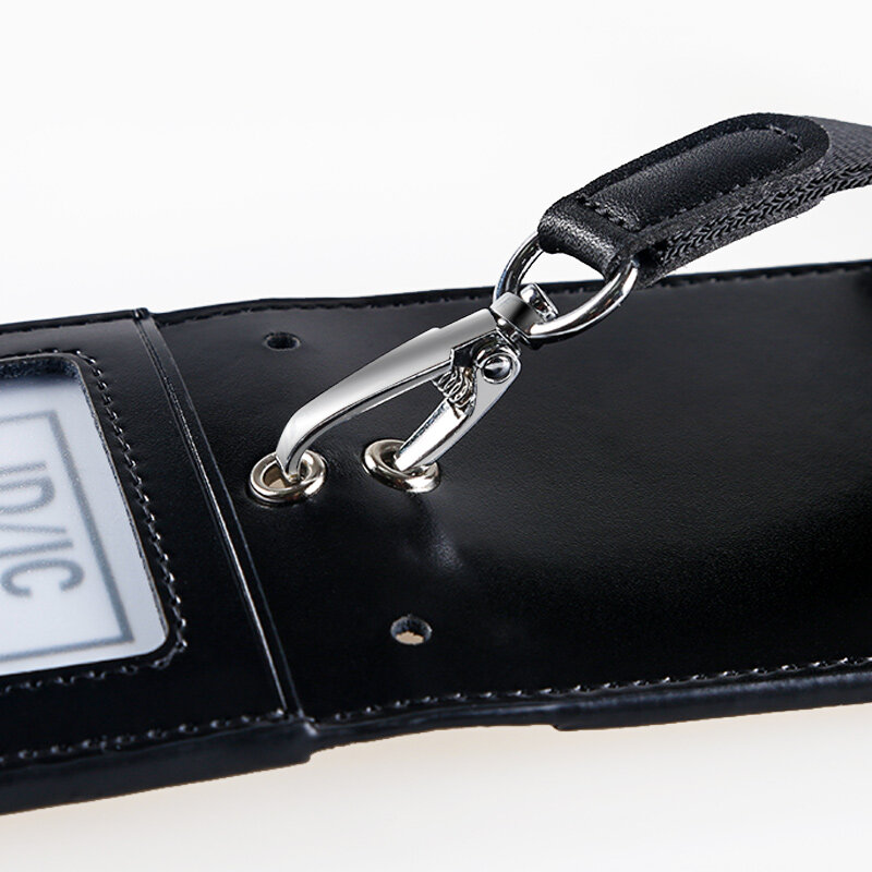 Genuine Leather ID Badge Holde - đánh giá và giá Leatherworker Name