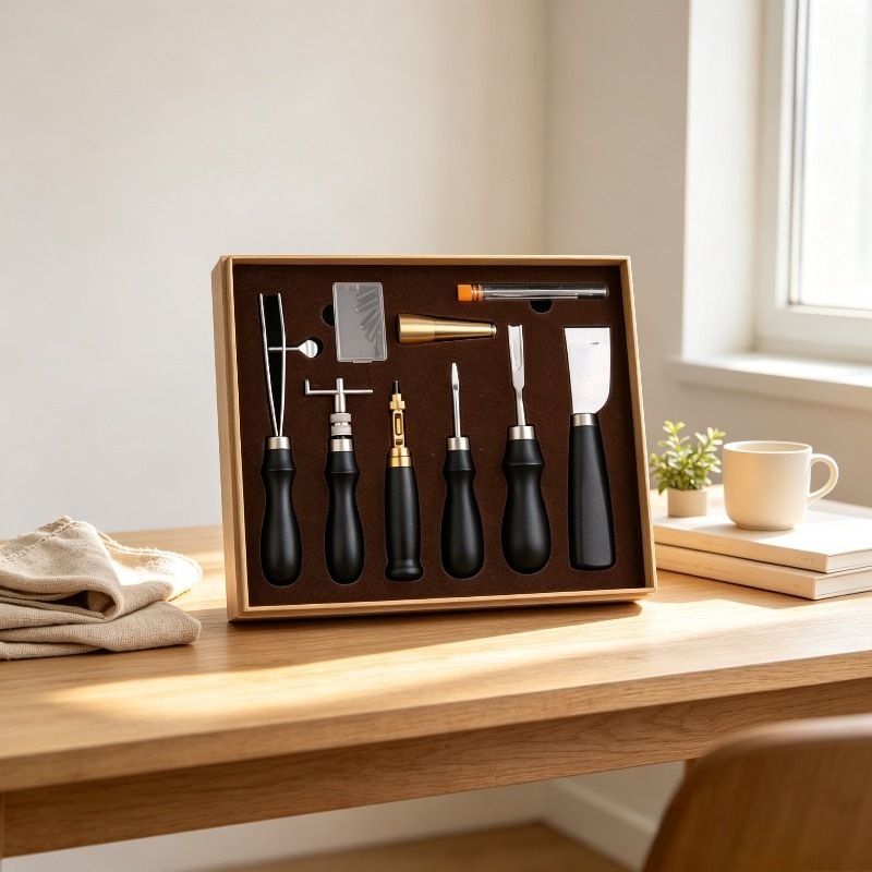 Complete Leather Hand Sewing K - đánh giá và giá Beginner Leatherwork Kit