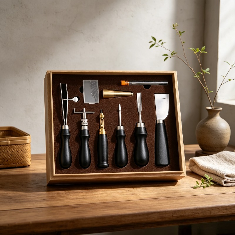 Complete Leather Hand Sewing K - đánh giá và giá Beginner Leatherwork Kit