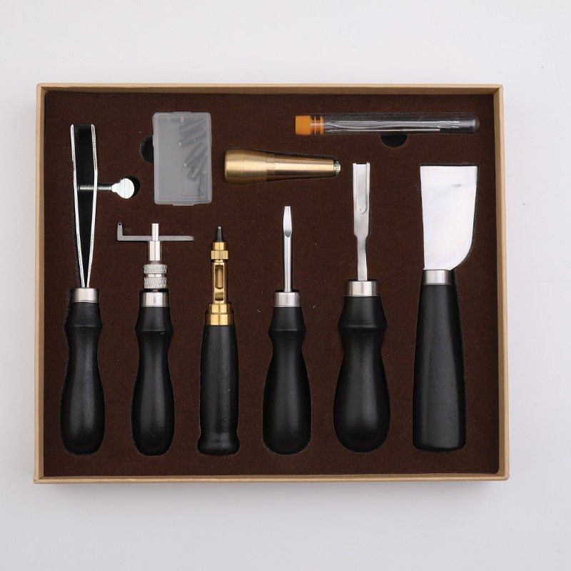 Complete Leather Hand Sewing K - đánh giá và giá Beginner Leatherwork Kit