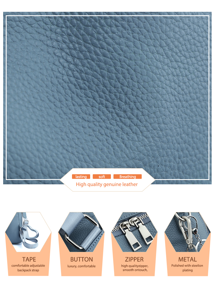 Zency Da Thật Chính Hãng Da Ba - đánh giá và giá Leather Work Backpack