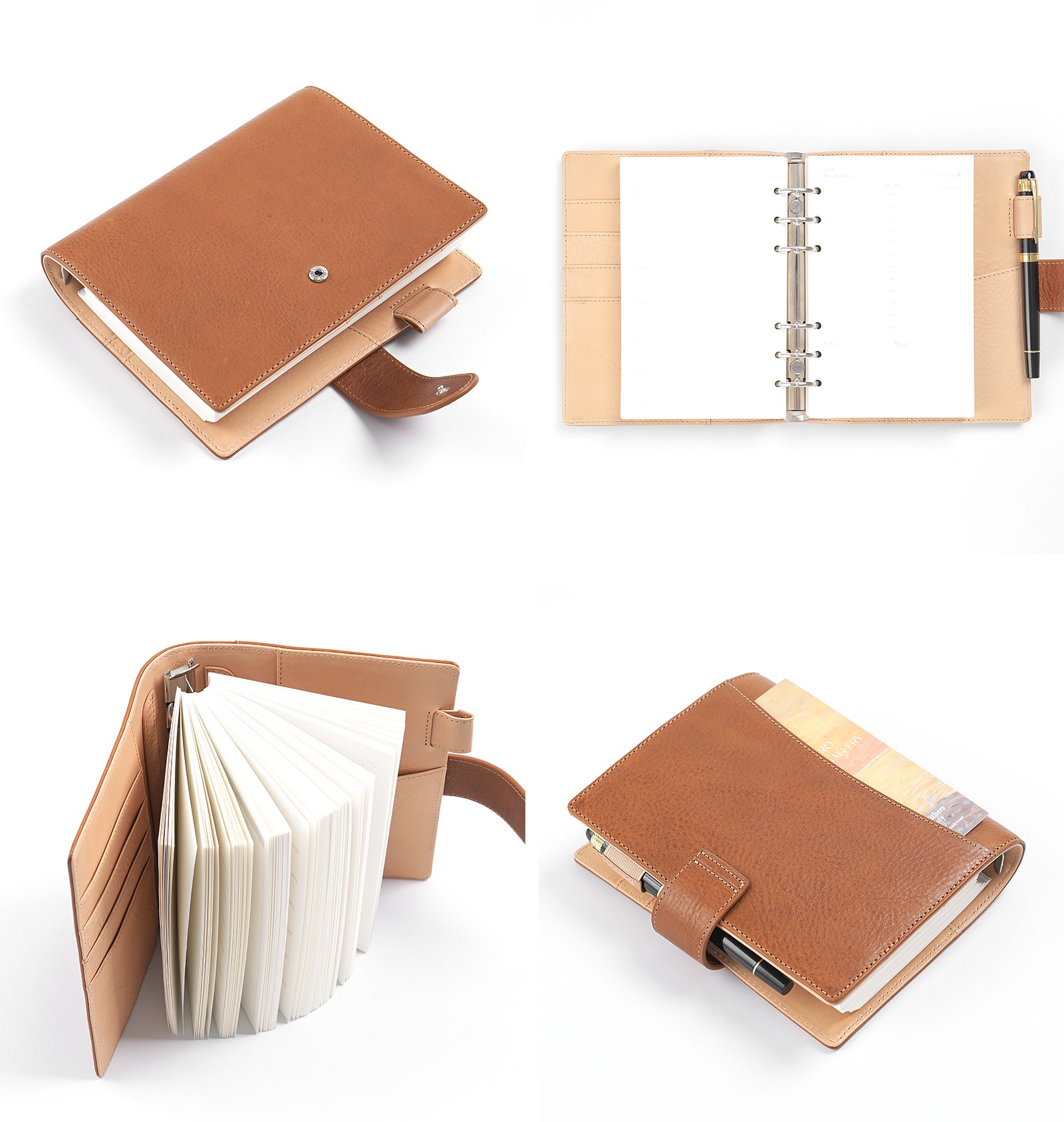 Moterm Franklin Covey Compact  - đánh giá và giá Leather Work Diary