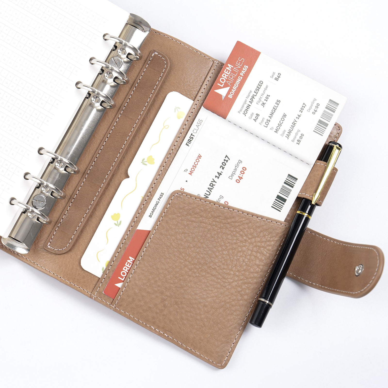 Moterm Franklin Covey Compact  - đánh giá và giá Leather Work Diary