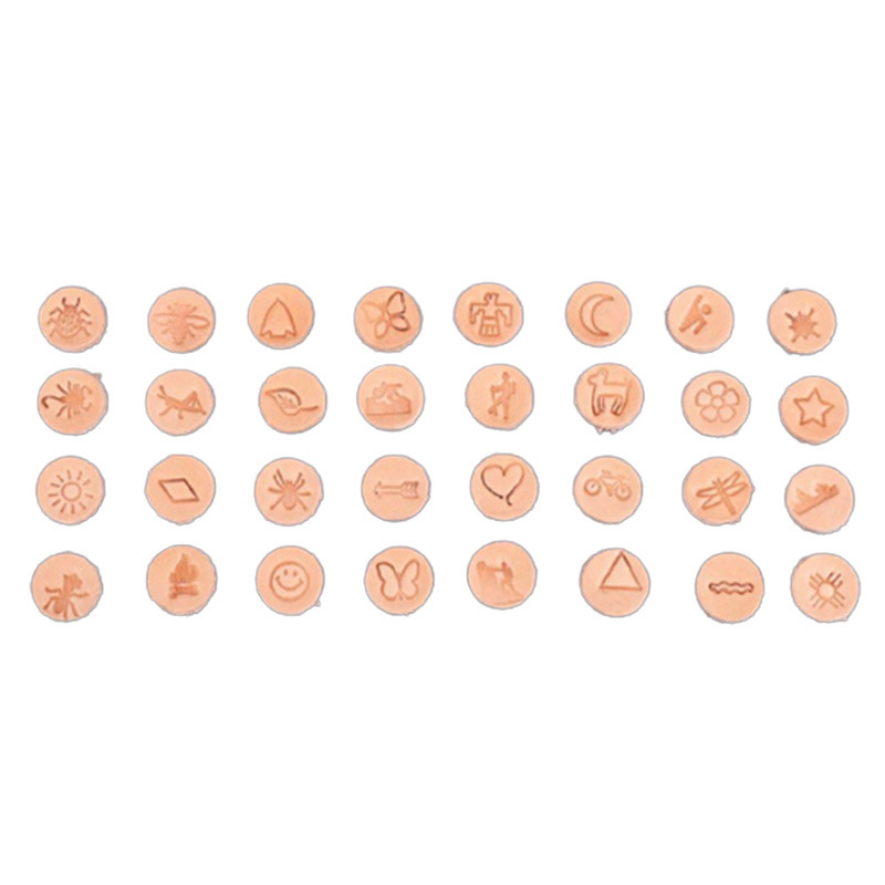 32pcs/set Steel Die Metal Stam - đánh giá và giá Leather Stamp Set