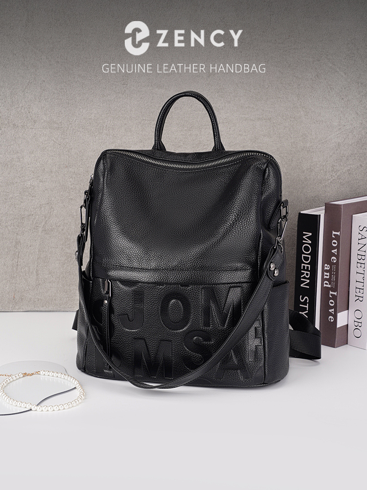 Zency Premium Genuine Leather  - đánh giá và giá Leather Work Backpack