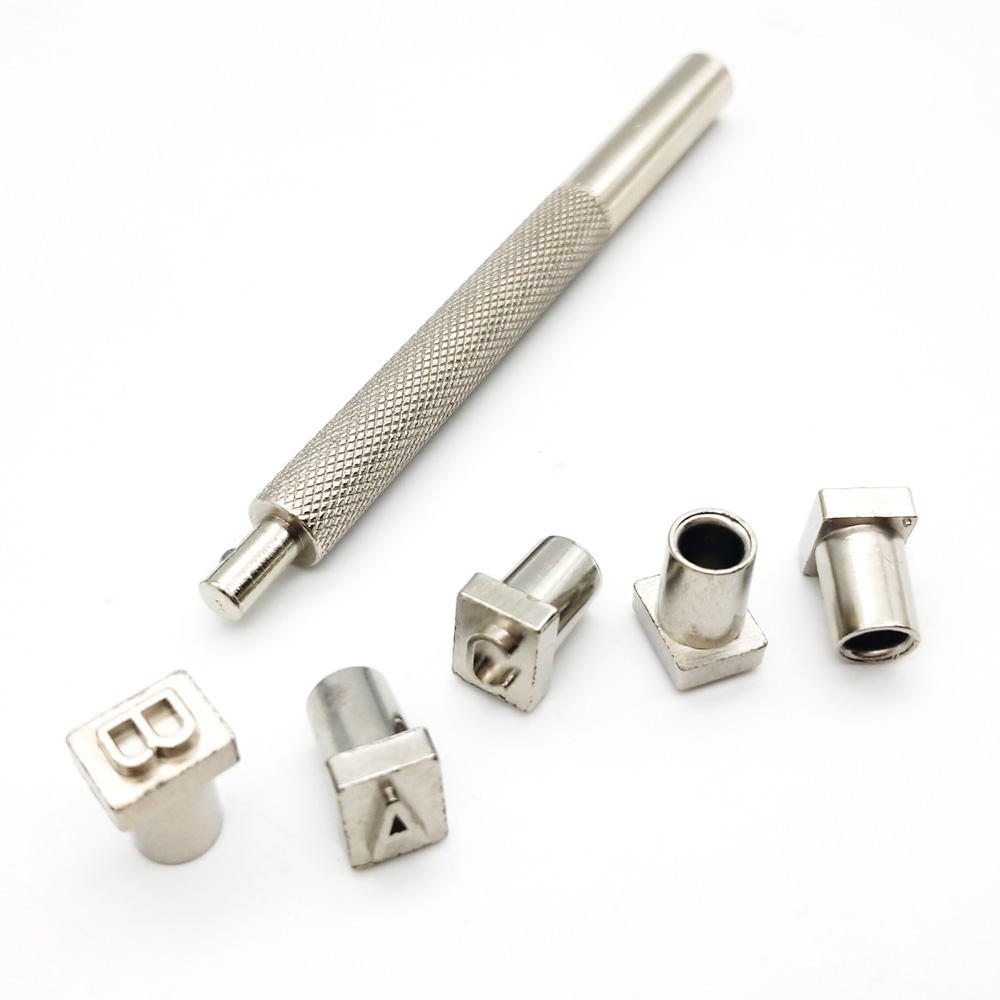Kim Loại Tem Set Stamping Công - đánh giá và giá Leather Stamp Set