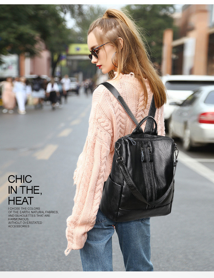Women Soft Leather Backpack Sc - đánh giá và giá Leather Work Backpack