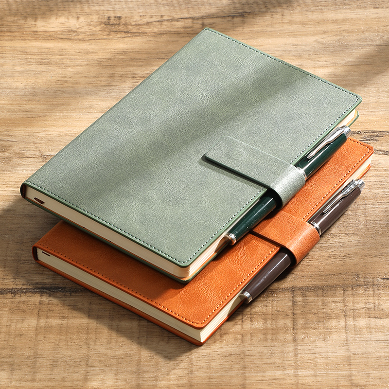 A5 Business Notebook Color-Cha - đánh giá và giá Leather Work Diary