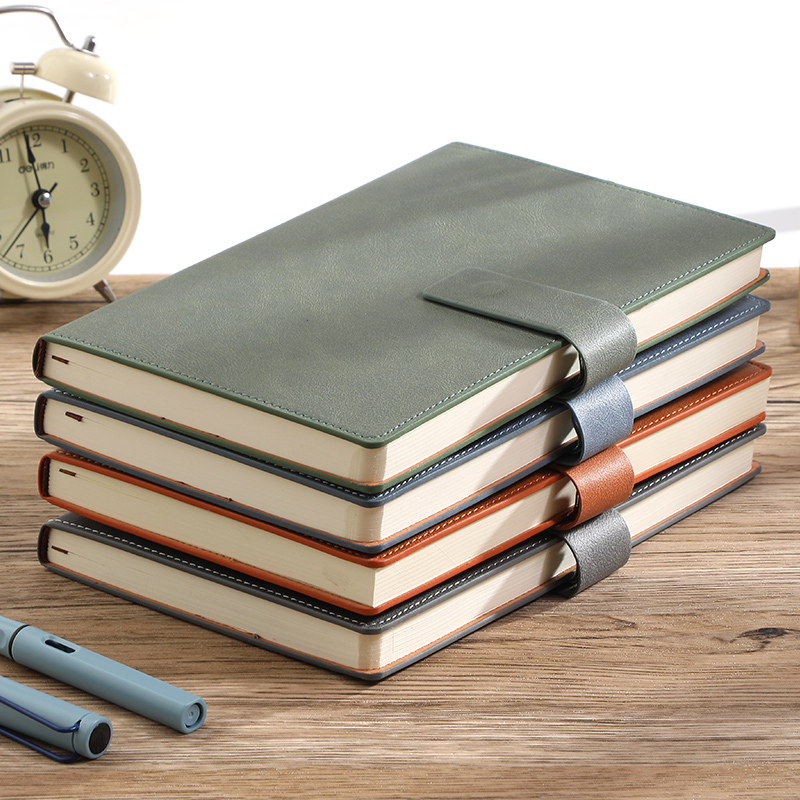 A5 Business Notebook Color-Cha - đánh giá và giá Leather Work Diary