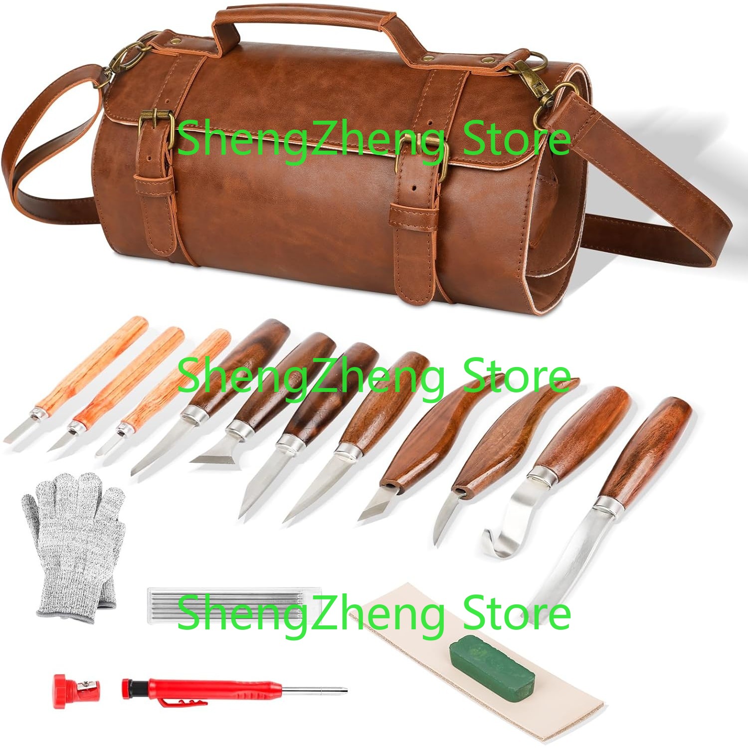 Wood Carving Tools Sets Kit  W - đánh giá và giá Beginner Leatherwork Kit