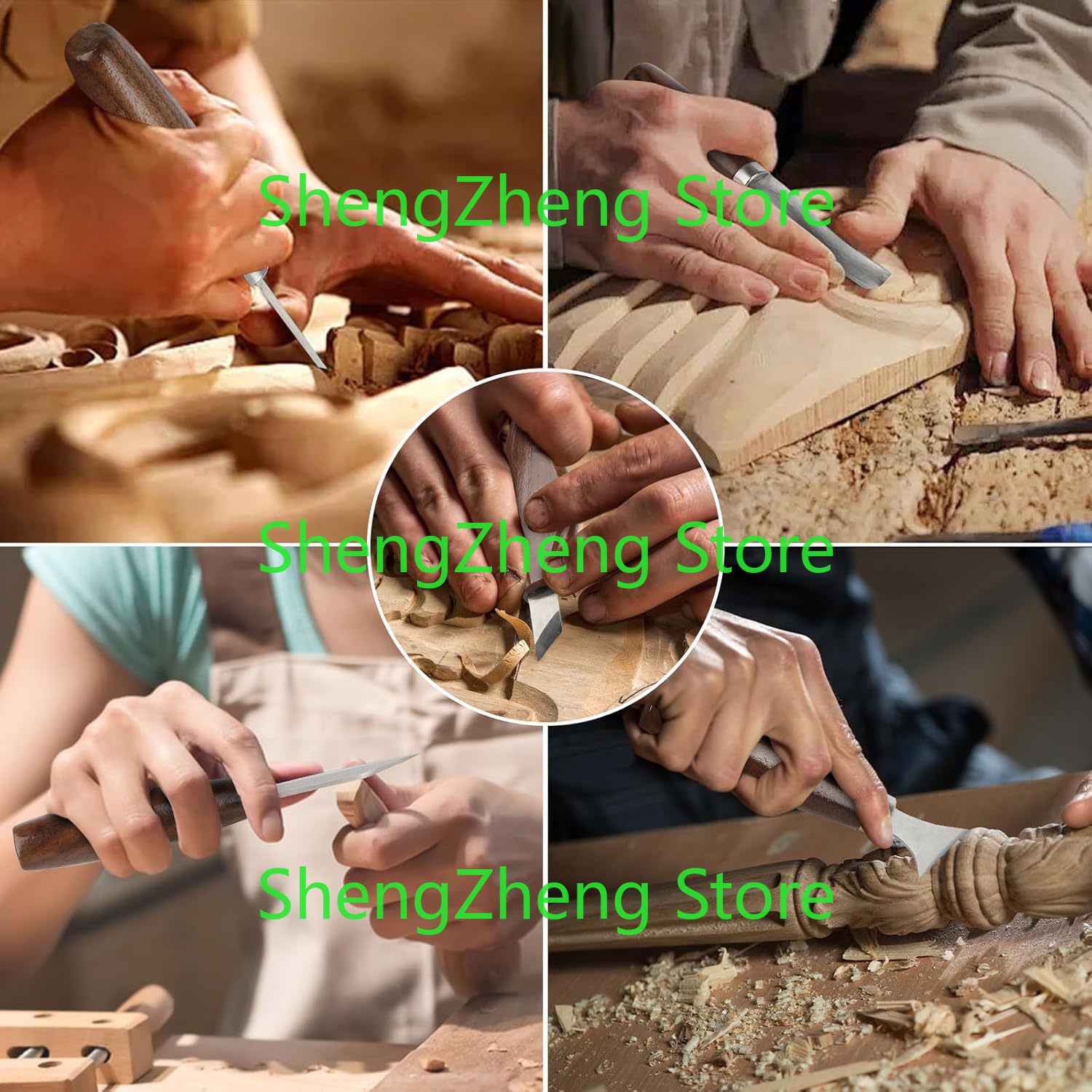 Wood Carving Tools Sets Kit  W - đánh giá và giá Beginner Leatherwork Kit
