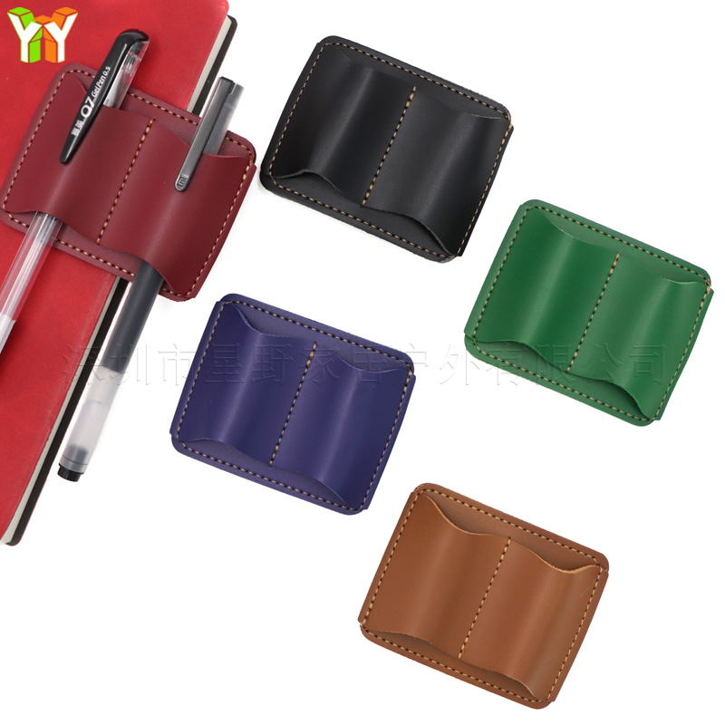 Portable PU Leather Pen Holder - đánh giá và giá Leather Work Diary