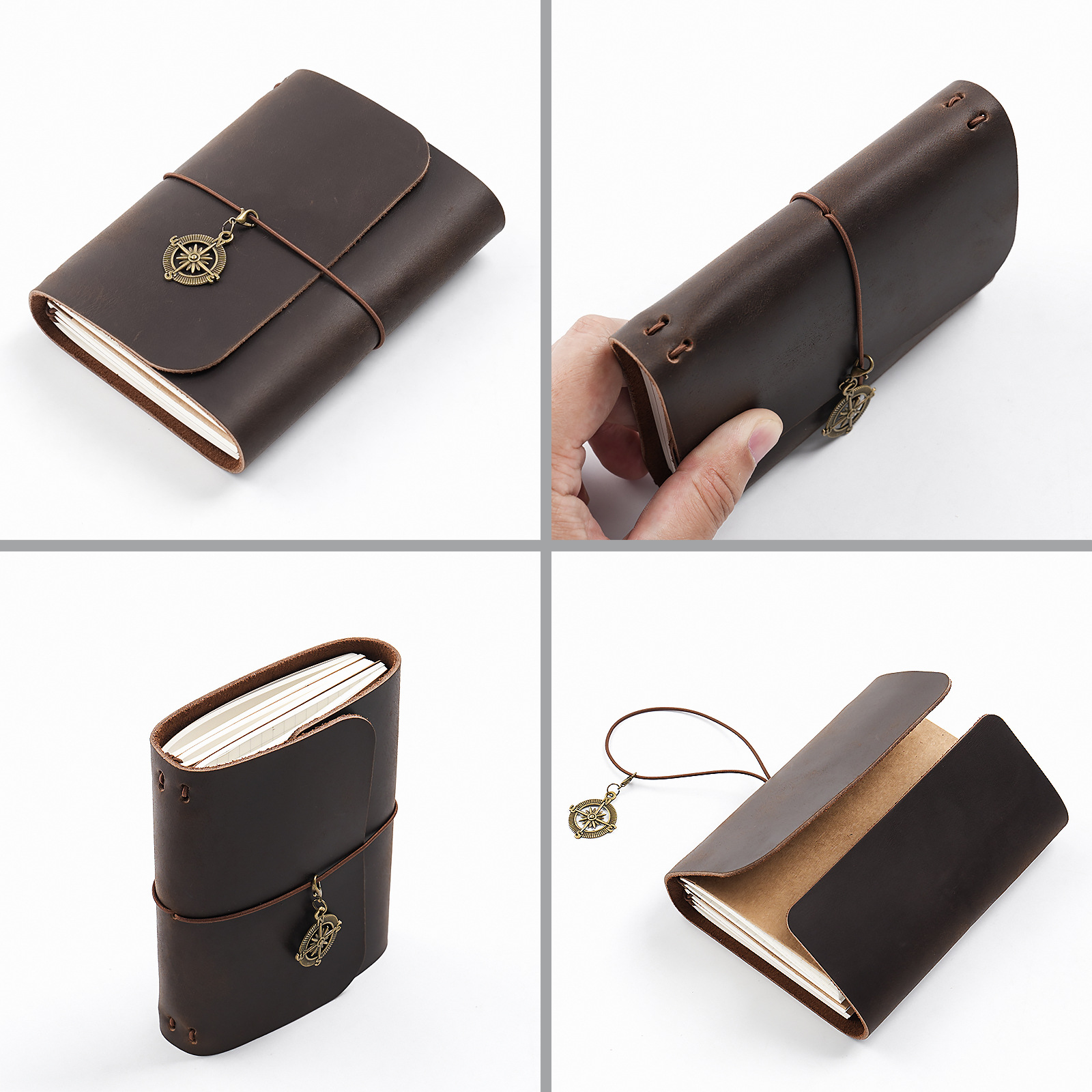 New Arrival Triple Fold TN Tra - đánh giá và giá Leather Work Diary