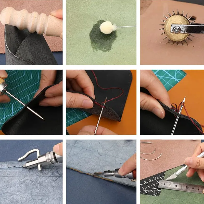 Leather Working Tools Practica - đánh giá và giá Beginner Leatherwork Kit