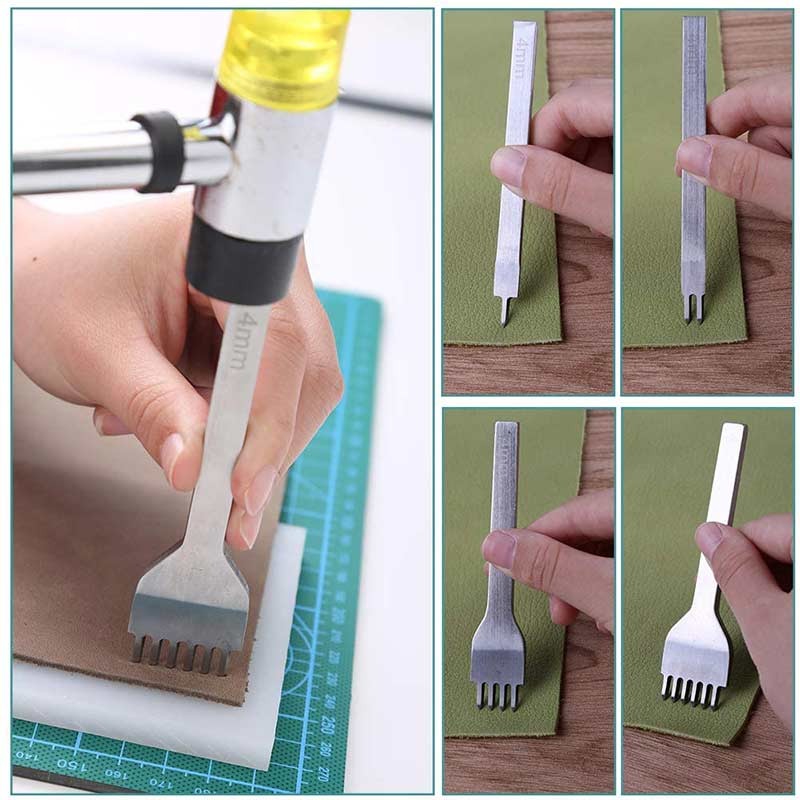 25Pcs Leather Working Tools Fo - đánh giá và giá Beginner Leatherwork Kit