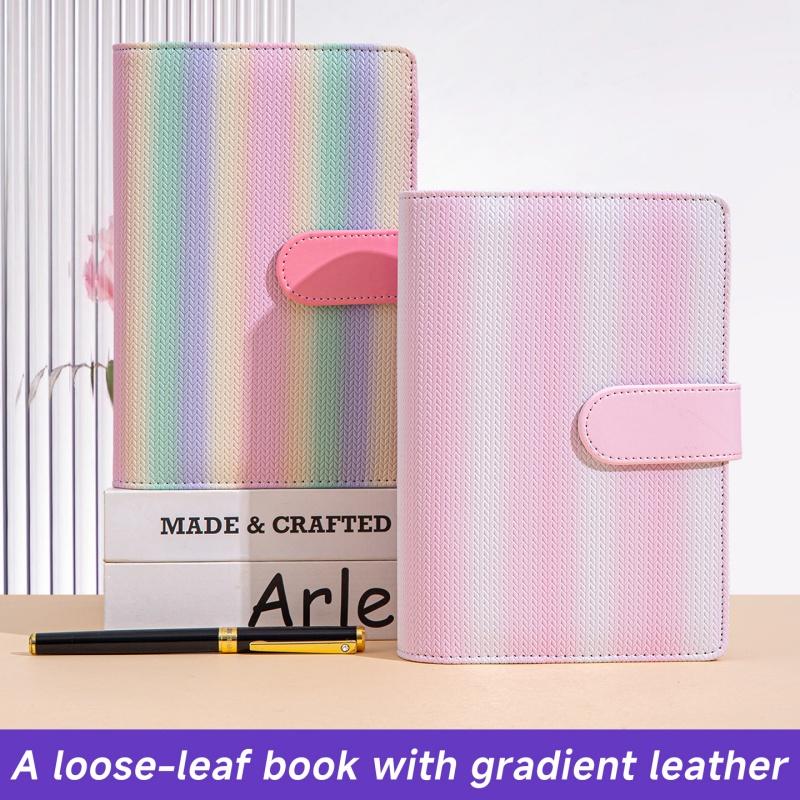 A6 PU Leather Budget Binder No - đánh giá và giá Leather Work Diary