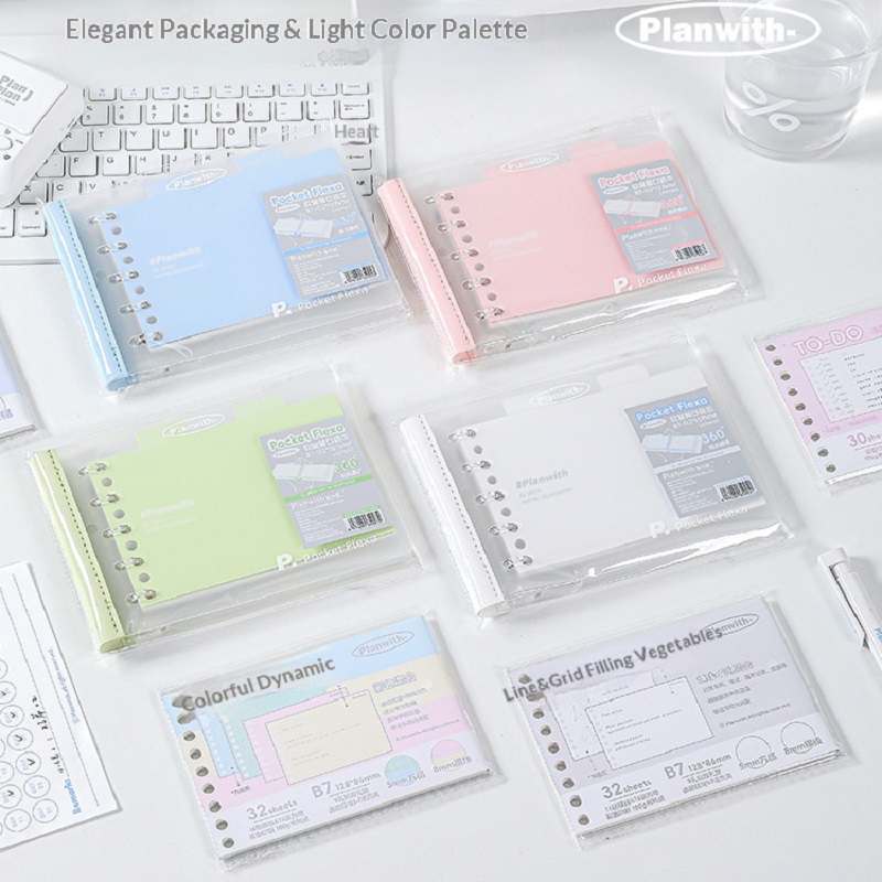 Planwith Mini B7 Loose Leaf No - đánh giá và giá Leather Work Diary