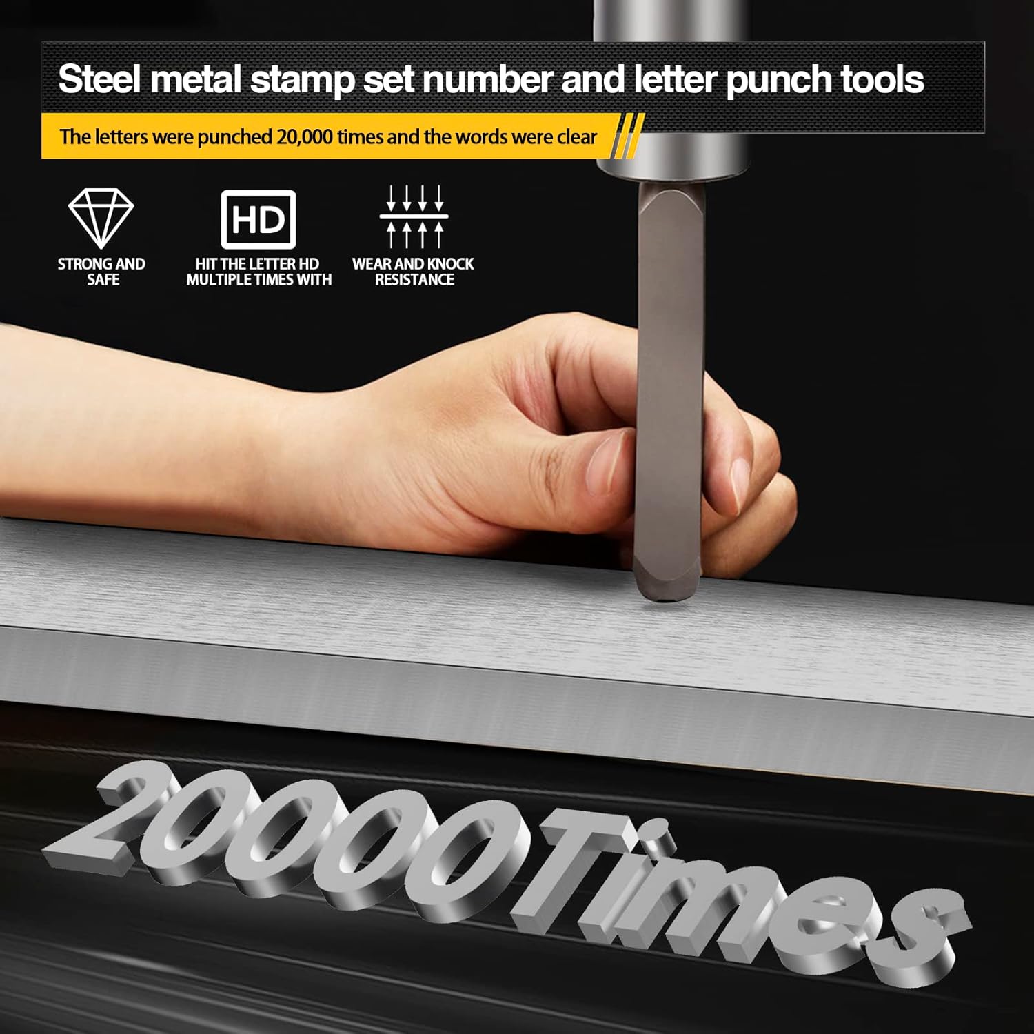 36pcs Metal Letter Punch Set 3 - đánh giá và giá Leather Stamp Set