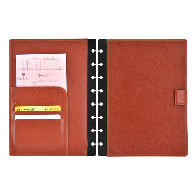 Rời Lá Bao Da Nấm Lỗ Sổ Notebo - đánh giá và giá Leather Work Diary