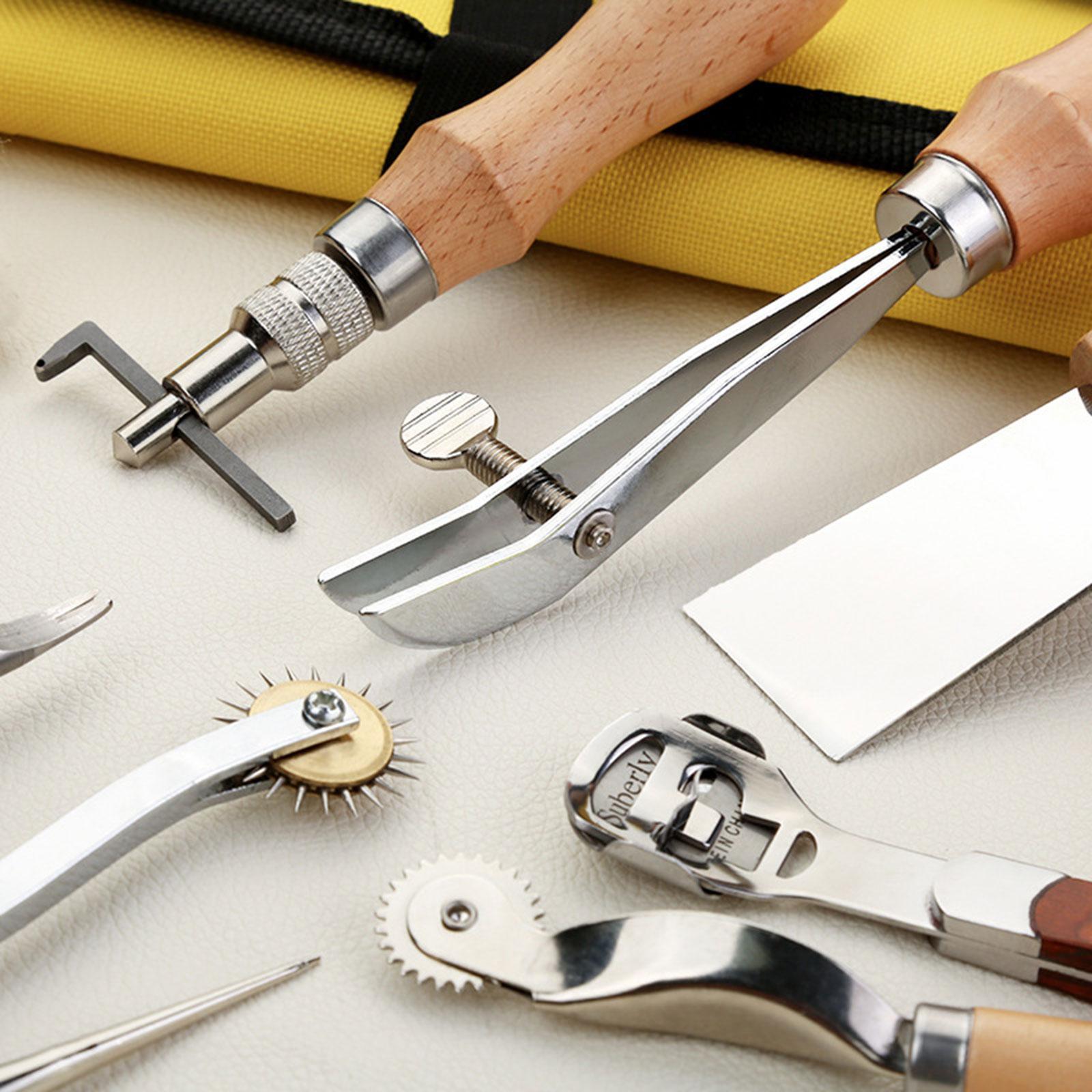 29x PU Leather Working Kit Equ - đánh giá và giá Beginner Leatherwork Kit
