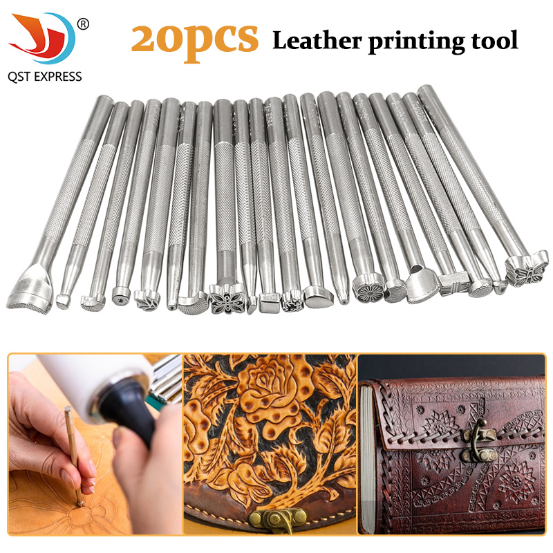 20pcs Leather Stamp Printing T - đánh giá và giá Leather Stamp Set