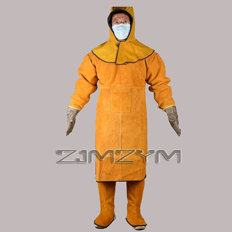 1Set Electric Welding Clothing - đánh giá và giá Leather Work Overalls