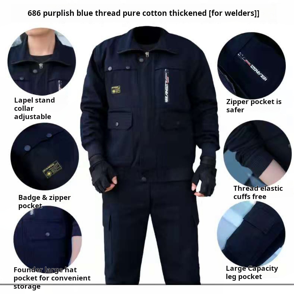 Men's Work Protective Clothing - đánh giá và giá Leather Work Overalls