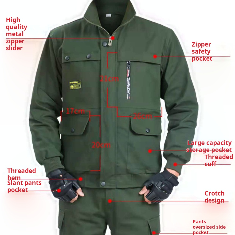 Men's Work Protective Clothing - đánh giá và giá Leather Work Overalls