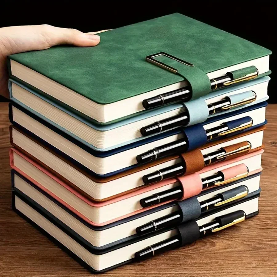 1pcs Soft-Cover Vintage A5 Lea - đánh giá và giá Leather Work Diary
